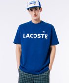【ラコステ/LACOSTE】のヘビーウェイトブランドネーム ラバープリント ロゴ半袖Tシャツ 人気、トレンドファッション・服の通販 founy(ファニー) ファッション Fashion レディースファッション WOMEN トップス・カットソー Tops/Tshirt シャツ/ブラウス Shirts/Blouses ロング / Tシャツ T-Shirts シンプル Simple ジャージ Jersey スリット Slit プリント Print ラバー Rubber 半袖 Short Sleeve thumbnail ダークブルー|ID: prp329100004528889 ipo3291000000032239598