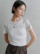 【ミースロエ/MIESROHE】のツイストレイヤードT 人気、トレンドファッション・服の通販 founy(ファニー) ファッション Fashion レディースファッション Ladies' Fashion Online 5月号 May Issue コンパクト Compact トレンド Trend バルーン Balloon ロング Long 雑誌 Magazine thumbnail WHT[001]|ID: prp329100004528891 ipo3291000000032564996