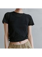 【ミースロエ/MIESROHE】のツイストレイヤードT 人気、トレンドファッション・服の通販 founy(ファニー) ファッション Fashion レディースファッション Ladies' Fashion Online 5月号 May Issue コンパクト Compact トレンド Trend バルーン Balloon ロング Long 雑誌 Magazine thumbnail BLK[009]|ID: prp329100004528891 ipo3291000000032565000