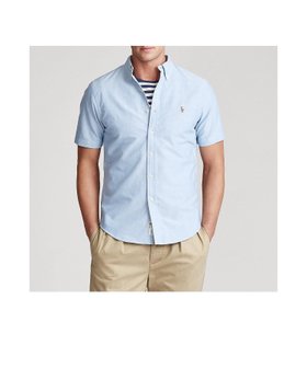 【ラルフローレン/RALPH LAUREN / MEN】のクラシック フィット オックスフォード シャツ 人気、トレンドファッション・服の通販 founy(ファニー) ファッション Fashion メンズファッション Fashion for Men クラシック Classic, Timeless Style ダウン Down, Puffer ビーチ Beach, Seaside フィット Fit, Slim Fit プリーツ Pleats, Pleated ボックス Boxy, Box Shape ヨーク Yoke, Yoke Design 半袖 Short Sleeve, Half Sleeve |ID:prp329100004528892