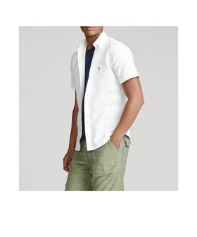 【ラルフローレン/RALPH LAUREN / MEN】のクラシック フィット オックスフォード シャツ 人気、トレンドファッション・服の通販 founy(ファニー) ファッション Fashion メンズファッション Fashion for Men クラシック Classic, Timeless Style ダウン Down, Puffer ビーチ Beach, Seaside フィット Fit, Slim Fit プリーツ Pleats, Pleated ボックス Boxy, Box Shape ヨーク Yoke, Yoke Design 半袖 Short Sleeve, Half Sleeve |ID:prp329100004528892