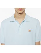 【メゾン キツネ/MAISON KITSUNE / MEN】のMaison Kitsune/FOX HEAD PATCH REGULAR POLO CIRRUS BLUE|ID: prp329100004528894 ipo3291000000032744147