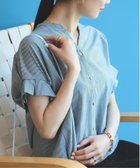 【ビームス ハート/BEAMS HEART】の【WEB限定色あり/ベストセラー/ウォッシャブル/半袖】スキッパーネック カットソー 25SS きれいめ お仕事 ブラウス見え キーネック 人気、トレンドファッション・服の通販 founy(ファニー) ファッション Fashion レディースファッション WOMEN アウター Coat Outerwear トップス・カットソー Tops/Tshirt シャツ/ブラウス Shirts/Blouses ベスト/ジレ Gilets/Vests カットソー Cut and Sewn ウォッシャブル Washable カットソー Cut And Sew シルケット Mercerization スキッパー Skipper バランス Balance フェミニン Feminine フリル Frills フロント Front ボトム Bottom 半袖 Short Sleeve おすすめ Recommend エレガント 上品 Elegant ビジネス 仕事 通勤 Business 2025年 2025 2025春夏・S/S Ss,Spring/Summer,2025 thumbnail 【WEB限定】D.GREEN STRIPE|ID: prp329100004528910 ipo3291000000032022817