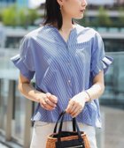 【ビームス ハート/BEAMS HEART】の【WEB限定色あり/ベストセラー/ウォッシャブル/半袖】スキッパーネック カットソー 25SS きれいめ お仕事 ブラウス見え キーネック 人気、トレンドファッション・服の通販 founy(ファニー) ファッション Fashion レディースファッション WOMEN アウター Coat Outerwear トップス・カットソー Tops/Tshirt シャツ/ブラウス Shirts/Blouses ベスト/ジレ Gilets/Vests カットソー Cut and Sewn ウォッシャブル Washable カットソー Cut And Sew シルケット Mercerization スキッパー Skipper バランス Balance フェミニン Feminine フリル Frills フロント Front ボトム Bottom 半袖 Short Sleeve おすすめ Recommend エレガント 上品 Elegant ビジネス 仕事 通勤 Business 2025年 2025 2025春夏・S/S Ss,Spring/Summer,2025 thumbnail 【WEB限定】SAX STRIPE|ID: prp329100004528910 ipo3291000000032022819