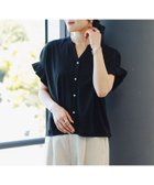 【ビームス ハート/BEAMS HEART】の【6/5新規値下げ】【WEB限定色あり/ベストセラー/ウォッシャブル/半袖】スキッパーネック カットソー 25SS きれいめ お仕事 ブラウス見え キーネック BLACK|ID: prp329100004528910 ipo3291000000032372669