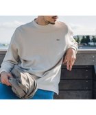 【アーバンリサーチ ドアーズ/URBAN RESEARCH DOORS / MEN】の『別注』LACOSTE*DOORS thick pique crew long-sleeve HAMMAM|ID: prp329100004528926 ipo3291000000033340109