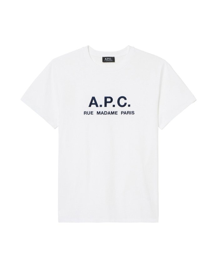 【アーペーセー/A.P.C.】のRue Madame Tシャツ インテリア・キッズ・メンズ・レディースファッション・服の通販 founy(ファニー) https://founy.com/ ファッション Fashion レディースファッション Fashion for Women トップス・カットソー Cut & Sew Tops シャツ・ブラウス・オフィスカジュアル Elegant Blouses & Button-Ups ロングTシャツ・Tシャツ Longline T-Shirts & Tees ストレート Straight, Straight Cut トリミング Trimming, Decorative Edge バイアス Bias, Diagonal Cut 半袖 Short Sleeve, Half Sleeve |ID: prp329100004528942 ipo3291000000032532898