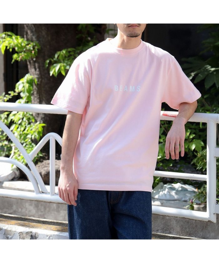 【ビームス/BEAMS / MEN】のBEAMS ロゴ Tシャツ 25SS インテリア・キッズ・メンズ・レディースファッション・服の通販 founy(ファニー) https://founy.com/ ファッション Fashion メンズファッション Fashion for Men 2025年 2025 2025春夏・S/S Spring/Summer 2025 SS25 シンプル Simple, Minimal フィット Fit, Slim Fit フロント Front, Front Design ベーシック Basic, Essential |ID: prp329100004528943 ipo3291000000033340538