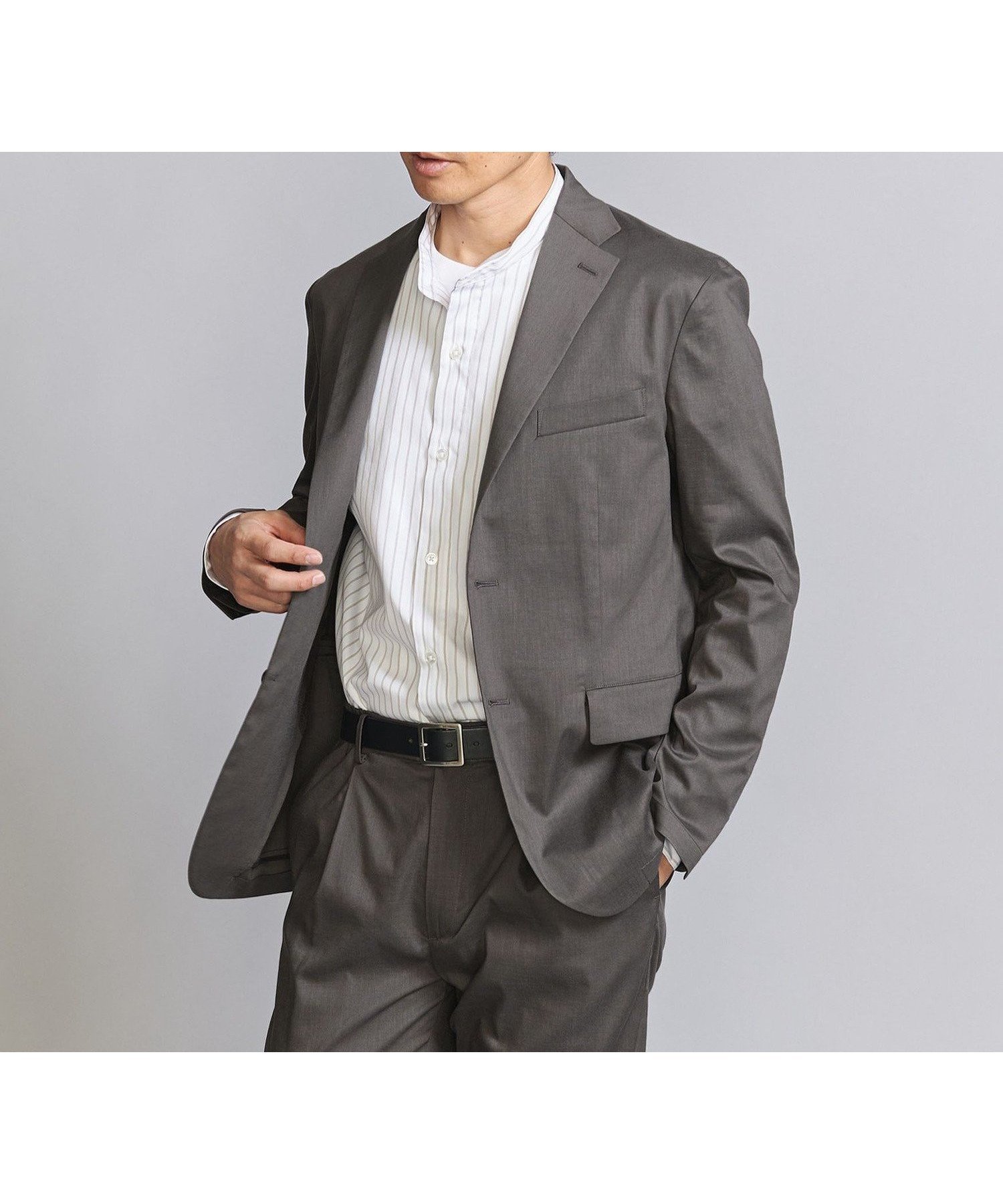 【ビューティ&ユース ユナイテッドアローズ/BEAUTY&YOUTH / UNITED ARROWS / MEN】の東レ/TORAY ドライ ポリエステル 2ボタン ジャケット - セットアップ対応 ヨコストレッチ ウォッシャブル - インテリア・キッズ・メンズ・レディースファッション・服の通販 founy(ファニー) 　ファッション　Fashion　メンズファッション　MEN　セットアップ　Setup/Men　ウォッシャブル　Washable　コンパクト　Compact　シェイプ　Shape　ジャケット　Jacket　スタンダード　Standard　ストレッチ　Stretch　スラックス　Slacks　スリム　Slim　セットアップ　Set Up　ポケット　Pocket　別注　Special Order　おすすめ　Recommend　MOCA|ID: prp329100004528948 ipo3291000000032022943