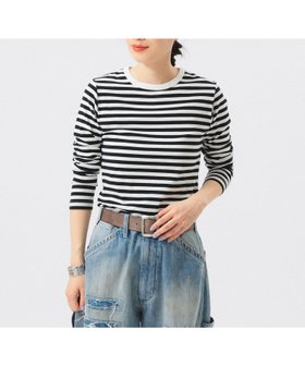 【ビームス ウイメン/BEAMS】の【定番人気!】BEAMS BOY / フライス 1cm ボーダー ウォッシャブル カットソー 25AW 人気、トレンドファッション・服の通販 founy(ファニー) ファッション Fashion レディースファッション Fashion for Women トップス・カットソー Cut & Sew Tops カットソー・ベーシックTシャツ Cut-and-Sewn Tops / Stretch Tees & Basics インナー Innerwear ウォッシャブル Machine Washable カットソー Cut and Sewn Top スウェット / スエット Sweatshirt, Sweatwear スタンダード Standard, Basic 定番 Standard, Basic Item 人気 Popular, Best Seller フィット Fit, Slim Fit ベーシック Basic, Essential ボーダー Border, Stripe ワンポイント One Point, Statement Accent おすすめ Recommended / Our Picks 2025年 2025 2025-2026秋冬・A/W Autumn/Winter 2025–26 AW25–26 |ID:prp329100004528954