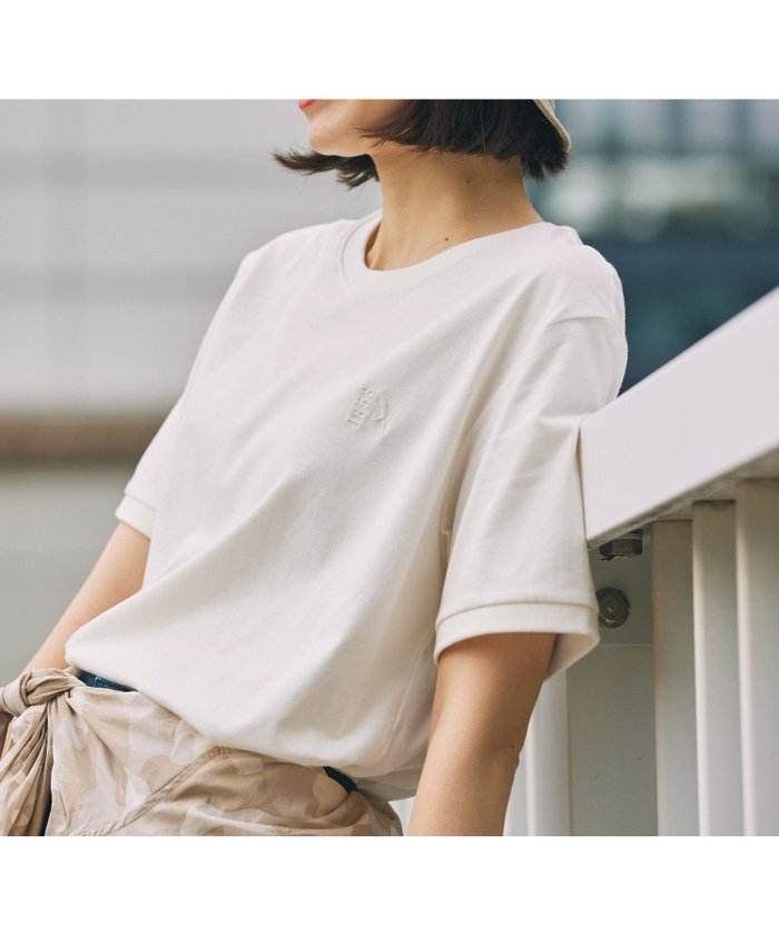 【エーグル/AIGLE】の【EC限定】AIGLE 抗菌防臭 吸水速乾 1853刺繍ロゴ 半袖Tシャツ インテリア・キッズ・メンズ・レディースファッション・服の通販 founy(ファニー) https://founy.com/ ファッション Fashion レディースファッション Ladies' Fashion Online トップス・カットソー Tops/Tshirt シャツ/ブラウス Shirts/Blouses ロング / Tシャツ T-Shirts インナー Inner 半袖 Short Sleeve 吸水 Water Absorption 抗菌 Antibacterial |ID: prp329100004528959 ipo3291000000032657996