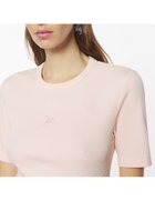 【メゾン キツネ/MAISON KITSUNE】のMaison Kitsune/BABY FOX RIBBED FITTED TEE-SHIRT 人気、トレンドファッション・服の通販 founy(ファニー) ファッション Fashion レディースファッション Ladies' Fashion Online トップス・カットソー Tops/Tshirt シャツ/ブラウス Shirts/Blouses パッチ Patch フィット Fit フロント Front 半袖 Short Sleeve 夏 Summer S/S・春夏 Ss・Spring/Summer thumbnail PALE PINK|ID: prp329100004528960 ipo3291000000032651286