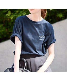 【スローブ イエナ/SLOBE IENA】 《キシリトール加工》Champion/チャンピオン SLOBE別注 ロゴTシャツ人気、トレンドファッション・服の通販 founy(ファニー) ファッション Fashion レディースファッション Ladies' Fashion Online トップス・カットソー Tops/Tshirt シャツ/ブラウス Shirts/Blouses ロング / Tシャツ T-Shirts 別注 Special Order |ID:prp329100004528974