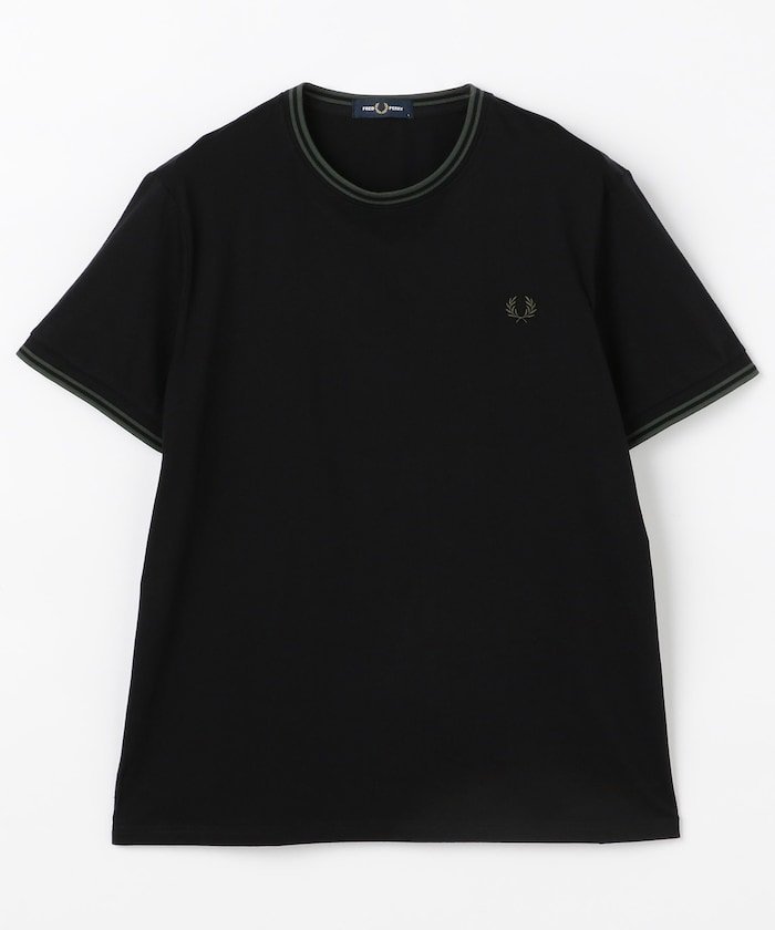 【その他のブランド/Other】のTwin Tipped T-Shirt / M1588 【限定展開】 25SS インテリア・キッズ・メンズ・レディースファッション・服の通販 founy(ファニー) 　ファッション　Fashion　メンズファッション　Fashion for Men　2025年　2025　2025春夏・S/S　Spring/Summer 2025 SS25　シンプル　Simple, Minimal　バランス　Balance, Style Balance　フィット　Fit, Slim Fit　レギュラー　Regular, Standard Fit　夏　Summer　S/S・春夏　SS, Spring/Summer, Warm Season　軽量　Lightweight, Ultra Light　BLACK / COURT GREEN|ID: prp329100004528976 ipo3291000000032754670