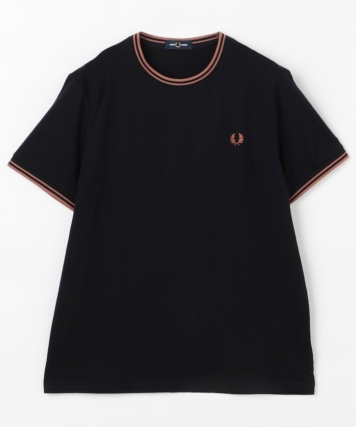 【その他のブランド/Other】のTwin Tipped T-Shirt / M1588 【限定展開】 25SS インテリア・キッズ・メンズ・レディースファッション・服の通販 founy(ファニー) 　ファッション　Fashion　メンズファッション　Fashion for Men　2025年　2025　2025春夏・S/S　Spring/Summer 2025 SS25　シンプル　Simple, Minimal　バランス　Balance, Style Balance　フィット　Fit, Slim Fit　レギュラー　Regular, Standard Fit　夏　Summer　S/S・春夏　SS, Spring/Summer, Warm Season　軽量　Lightweight, Ultra Light　NAVY / CINNAMON|ID: prp329100004528976 ipo3291000000032754677