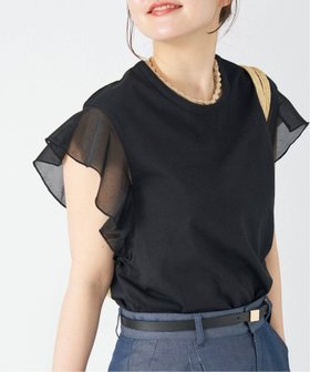 【イエナ/IENA】のシアースリーブプルオーバー 人気、トレンドファッション・服の通販 founy(ファニー) ファッション Fashion レディースファッション WOMEN トップス・カットソー Tops/Tshirt プルオーバー Pullover 2025年 2025 2025春夏・S/S Ss,Spring/Summer,2025 カットソー Cut And Sew シンプル Simple スリット Slit フリル Frills |ID:prp329100004528990
