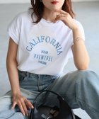 【リベリー/Riberry】のロゴ刺繍フレンチTシャツ/綿100%Tシャツ 人気、トレンドファッション・服の通販 founy(ファニー) ファッション Fashion レディースファッション Ladies' Fashion Online トップス・カットソー Tops/Tshirt シャツ/ブラウス Shirts/Blouses ロング / Tシャツ T-Shirts おすすめ Recommend インナー Inner シンプル Simple スリーブ Sleeve フレンチ French フロント Front レギュラー Regular エレガント 上品 Elegant 夏 Summer 春 Spring S/S・春夏 Ss・Spring/Summer thumbnail ホワイト×ブルー|ID: prp329100004528995 ipo3291000000032624612