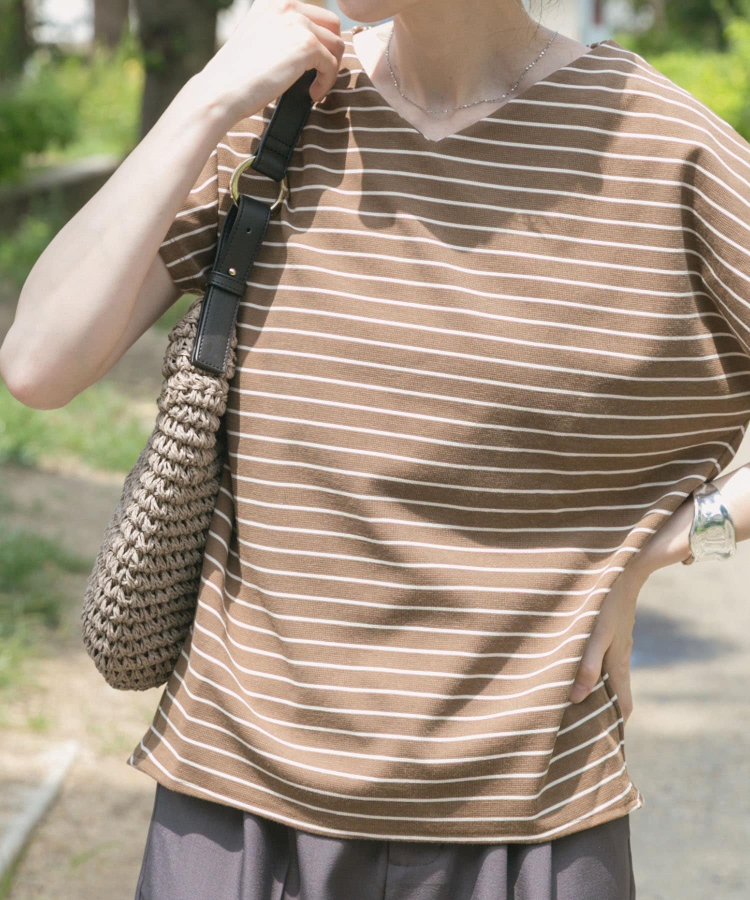 【アイテムズアーバンリサーチ/ITEMS URBAN RESEARCH】のカットミラノフレンチプルオーバー インテリア・キッズ・メンズ・レディースファッション・服の通販 founy(ファニー) 　ファッション　Fashion　レディースファッション　Fashion for Women　トップス・カットソー　Cut & Sew Tops　カジュアルプルオーバー・ニットトップス　Pullovers & Knit Tops / Casual Pullovers　2025年　2025　2025春夏・S/S　Spring/Summer 2025 SS25　カットソー　Cut and Sewn Top　スリーブ　Sleeve, Long Sleeve / Short Sleeve　フレンチ　French, French Style　ボトム　Bottoms, Lower Wear　エレガント 上品　Elegant　夏　Summer　S/S・春夏　SS, Spring/Summer, Warm Season　BORDER2|ID: prp329100004529010 ipo3291000000033291443