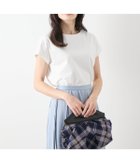 【ニューヨーカー/NEWYORKER】の【UVカット・透け防止・遮熱】ソルシールド フレンチスリーブTシャツ 人気、トレンドファッション・服の通販 founy(ファニー) ファッション Fashion レディースファッション WOMEN トップス・カットソー Tops/Tshirt シャツ/ブラウス Shirts/Blouses ロング / Tシャツ T-Shirts インナー Inner 春 Spring カットソー Cut And Sew ケミカル Chemical シンプル Simple ジャケット Jacket スリーブ Sleeve バランス Balance フレンチ French ベーシック Basic S/S・春夏 Ss・Spring/Summer 夏 Summer エレガント 上品 Elegant thumbnail ホワイト|ID: prp329100004529019 ipo3291000000032023214