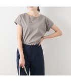 【ニューヨーカー/NEWYORKER】の【UVカット・透け防止・遮熱】ソルシールド フレンチスリーブTシャツ 人気、トレンドファッション・服の通販 founy(ファニー) ファッション Fashion レディースファッション WOMEN トップス・カットソー Tops/Tshirt シャツ/ブラウス Shirts/Blouses ロング / Tシャツ T-Shirts インナー Inner 春 Spring カットソー Cut And Sew ケミカル Chemical シンプル Simple ジャケット Jacket スリーブ Sleeve バランス Balance フレンチ French ベーシック Basic S/S・春夏 Ss・Spring/Summer 夏 Summer エレガント 上品 Elegant thumbnail カーキベージュ|ID: prp329100004529019 ipo3291000000032023215