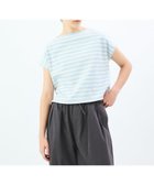 【ビショップ/Bshop】のコットンロード フレンチスリーブTシャツ WOMEN BLUE系2|ID: prp329100004529027 ipo3291000000032023247