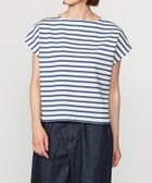 【ビショップ/Bshop】のコットンロード フレンチスリーブTシャツ WOMEN BLUE系1|ID: prp329100004529027 ipo3291000000032023254