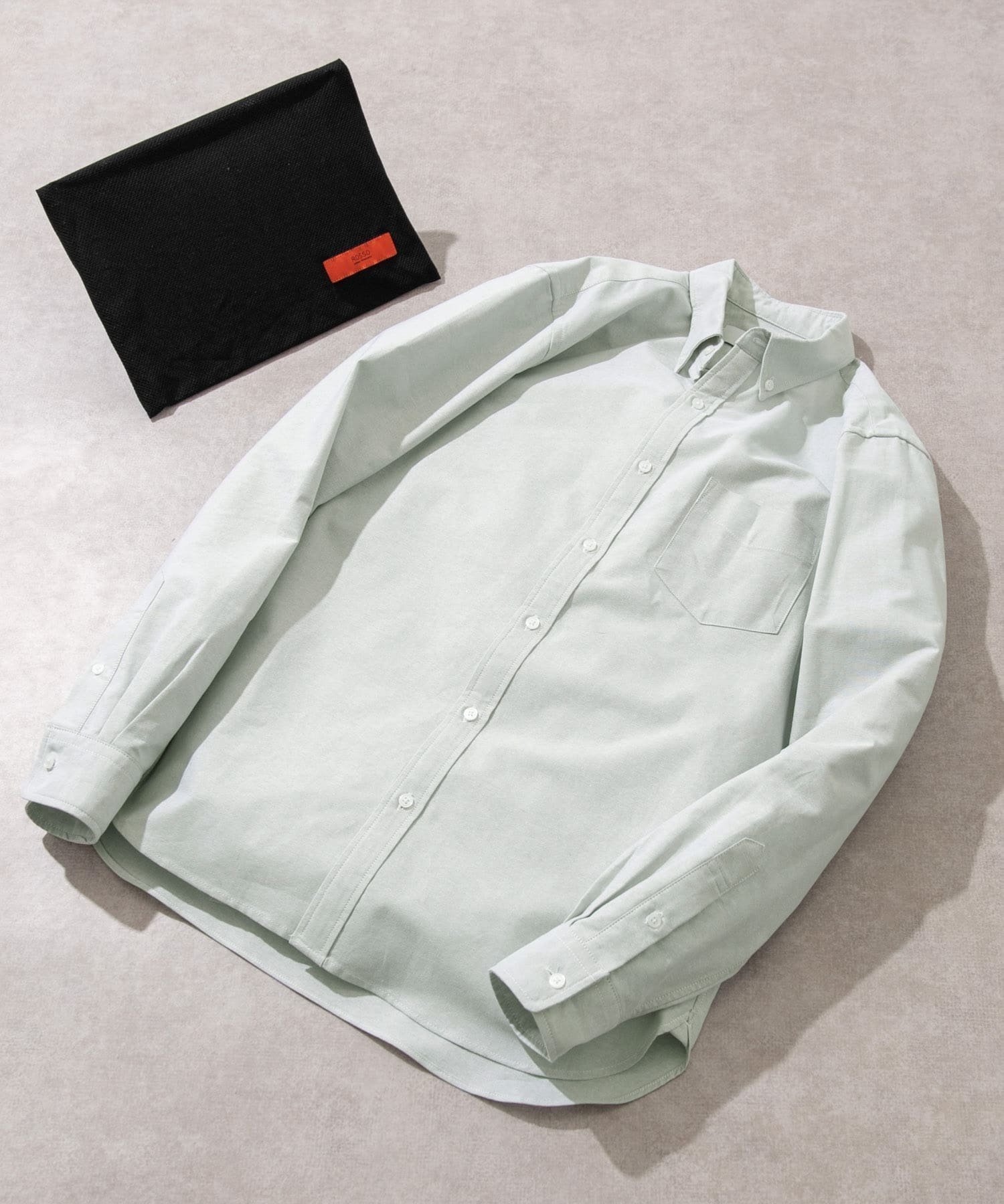 【アーバンリサーチ ロッソ/URBAN RESEARCH ROSSO / MEN】の『WEB限定』『XXLサイズあり』『抗菌/消臭』ハイパフォーマンスオックスボタンダウンSH インテリア・キッズ・メンズ・レディースファッション・服の通販 founy(ファニー) 　ファッション　Fashion　メンズファッション　Fashion for Men　抗菌　Antibacterial, Bacteria-Resistant　シンプル　Simple, Minimal　ストレッチ　Stretch, Stretchy Fabric　ダウン　Down, Puffer　定番　Standard, Basic Item　バランス　Balance, Style Balance　パフォーマンス　Performance, Active Function　フィット　Fit, Slim Fit　ベーシック　Basic, Essential　おすすめ　Recommended / Our Picks　旅行　Travel　ビジネス 仕事 通勤　Business / Work / Commuting　GREEN|ID: prp329100004529030 ipo3291000000033862377