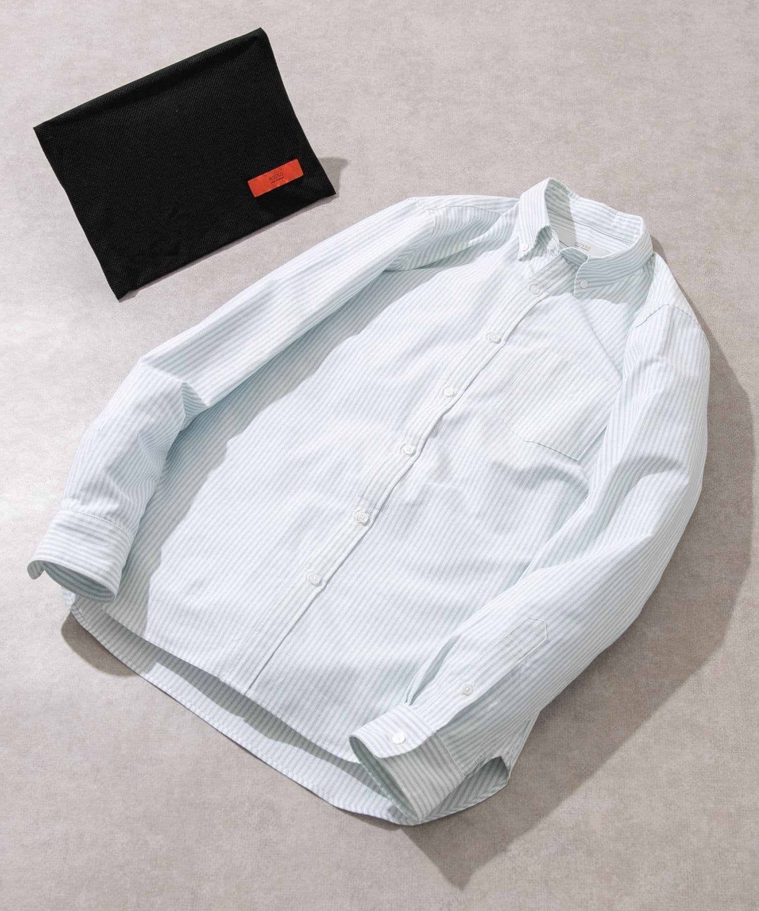 【アーバンリサーチ ロッソ/URBAN RESEARCH ROSSO / MEN】の『WEB限定』『XXLサイズあり』『抗菌/消臭』ハイパフォーマンスオックスボタンダウンSH インテリア・キッズ・メンズ・レディースファッション・服の通販 founy(ファニー) 　ファッション　Fashion　メンズファッション　Fashion for Men　抗菌　Antibacterial, Bacteria-Resistant　シンプル　Simple, Minimal　ストレッチ　Stretch, Stretchy Fabric　ダウン　Down, Puffer　定番　Standard, Basic Item　バランス　Balance, Style Balance　パフォーマンス　Performance, Active Function　フィット　Fit, Slim Fit　ベーシック　Basic, Essential　おすすめ　Recommended / Our Picks　旅行　Travel　ビジネス 仕事 通勤　Business / Work / Commuting　GRN STRIPE|ID: prp329100004529030 ipo3291000000033862379