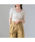 【デミルクス ビームス/Demi-Luxe BEAMS】の丸胴 テレコ Tシャツ BEIGE|ID: prp329100004529045 ipo3291000000032730021