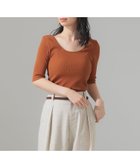 【デミルクス ビームス/Demi-Luxe BEAMS】の丸胴 テレコ Tシャツ TERRA COTTA|ID: prp329100004529045 ipo3291000000032730026