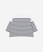 【ビショップ/Bshop】のラッセル ボートネック5分袖Tシャツ WOMEN NAVY系1|ID: prp329100004529048 ipo3291000000032023361
