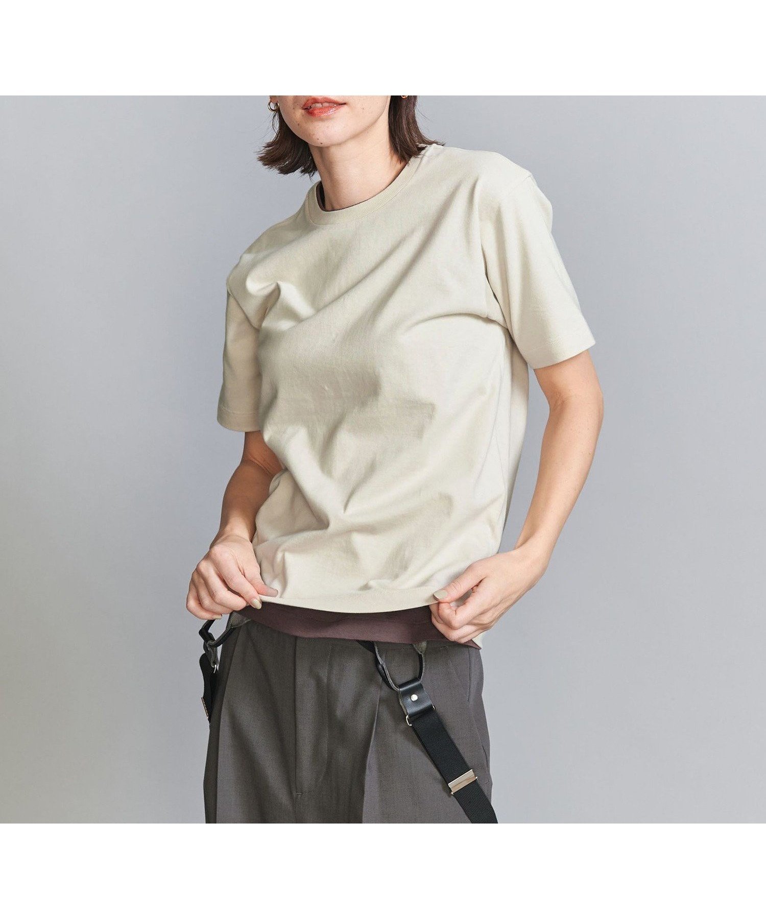 【ビューティ&ユース ユナイテッドアローズ/BEAUTY&YOUTH / UNITED ARROWS】の【別注】 Hanes 2パック Tシャツ インテリア・キッズ・メンズ・レディースファッション・服の通販 founy(ファニー) 　ファッション　Fashion　レディースファッション　Fashion for Women　トップス・カットソー　Cut & Sew Tops　シャツ・ブラウス・オフィスカジュアル　Elegant Blouses & Button-Ups　ロングTシャツ・Tシャツ　Longline T-Shirts & Tees　アンダー　Underwear Essentials　インナー　Innerwear　クラシカル　Classical, Vintage-Inspired　コレクション　Collection, Seasonal Line　コンパクト　Compact, Small Size　今季　This Season, Current Season　スウェット / スエット　Sweatshirt, Sweatwear　スペシャル　Special, Limited Edition　チューブ　Tube, Tube Top　デニム　Denim, Jeans Material　トレンド　Trend, Trending Now　定番　Standard, Basic Item　別注　Limited Edition, Custom Order　メンズ　Men's, Menswear　おすすめ　Recommended / Our Picks　その他1|ID: prp329100004529085 ipo3291000000032690354
