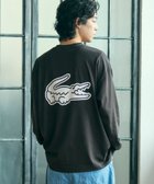 【ラコステ/LACOSTE / MEN】の【オンライン限定】LACOSTE オーバーサイズ バックプリント ロングスリーブTシャツ ダークブラウン|ID: prp329100004529089 ipo3291000000035913273