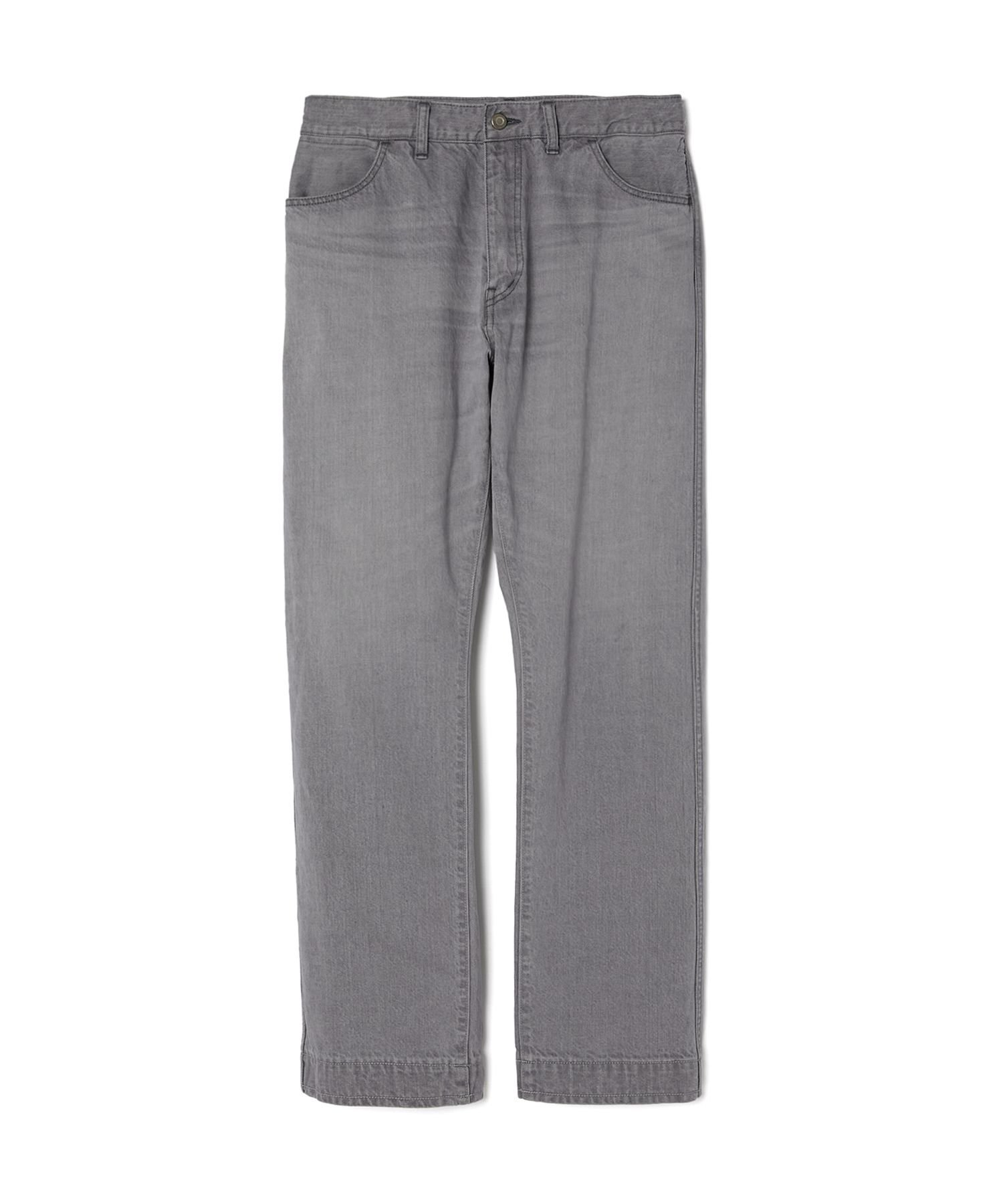 【エヌ.ハリウッド/N.HOOLYWOOD / MEN】のDENIM PANTS インテリア・キッズ・メンズ・レディースファッション・服の通販 founy(ファニー) 　ファッション　Fashion　メンズファッション　Fashion for Men　ボトムス　Bottoms　デニムパンツ・ジーンズ　Denim Pants　コイン　Coin, Coin Design　コレクション　Collection, Seasonal Line　今季　This Season, Current Season　シンプル　Simple, Minimal　スリット　Slit, Slit Detail　デニム　Denim, Jeans Material　フォルム　Silhouette, Form　ポケット　Pocket, Pocket Detail　モダン　Modern, Contemporary　GRAY|ID: prp329100004529091 ipo3291000000033339933