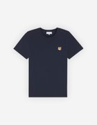 【メゾン キツネ/MAISON KITSUNE】のMaison Kitsune/FOX HEAD PATCH REGULAR TEE-SHIRT 人気、トレンドファッション・服の通販 founy(ファニー) ファッション Fashion レディースファッション WOMEN トップス・カットソー Tops/Tshirt シャツ/ブラウス Shirts/Blouses 冬 Winter クラシック Classic ジャージー Jersey パッチ Patch フォックス Fox 半袖 Short Sleeve 無地 Plain Color A/W・秋冬 Aw・Autumn/Winter・Fw・Fall-Winter thumbnail INK BLUE|ID: prp329100004529106 ipo3291000000032303553