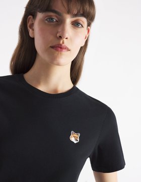 【メゾン キツネ/MAISON KITSUNE】 Maison Kitsune/FOX HEAD PATCH REGULAR TEE-SHIRT人気、トレンドファッション・服の通販 founy(ファニー) ファッション Fashion レディースファッション WOMEN トップス・カットソー Tops/Tshirt シャツ/ブラウス Shirts/Blouses 冬 Winter クラシック Classic ジャージー Jersey パッチ Patch フォックス Fox 半袖 Short Sleeve 無地 Plain Color A/W・秋冬 Aw・Autumn/Winter・Fw・Fall-Winter |ID:prp329100004529106