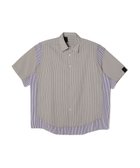 【エヌ.ハリウッド/N.HOOLYWOOD / MEN】のHALF SLEEVE SHIRT GRY STRIPE|ID: prp329100004529118 ipo3291000000032657392