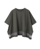 【マーコート/MARcourt】のmizuiro ind メッシュミックスワイドプルオーバー ダークグレー|ID: prp329100004529123 ipo3291000000033522913