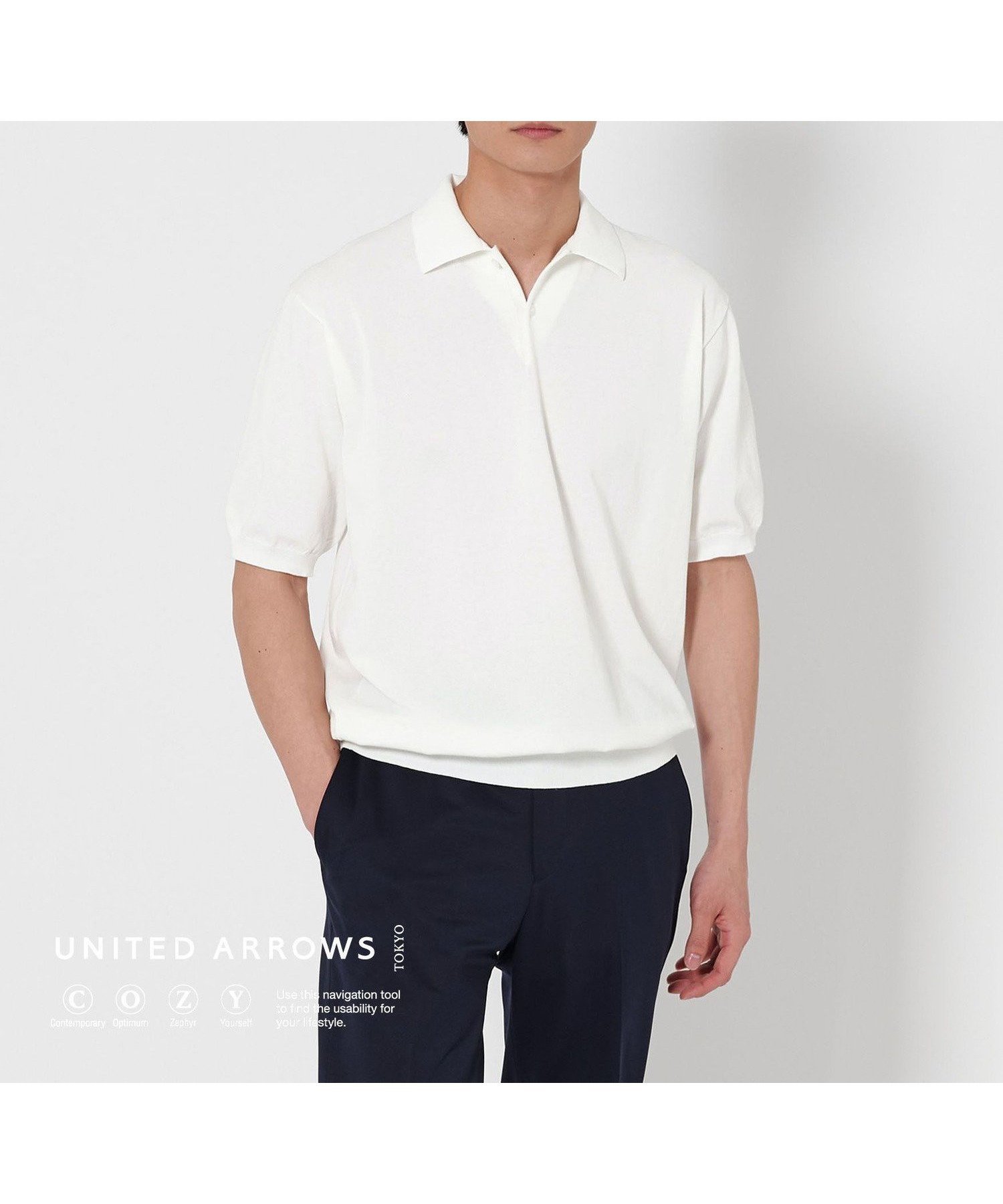 【ユナイテッドアローズ/UNITED ARROWS / MEN】のショートスリーブ ニットポロシャツ UA COZY -ウォッシャブル・抗菌防臭- 人気、トレンドファッション・服の通販 founy(ファニー) 　ファッション　Fashion　メンズファッション　Fashion for Men　インナー　Innerwear　クラシカル　Classical, Vintage-Inspired　抗菌　Antibacterial, Bacteria-Resistant　ショート　Short, Short Length　ジャケット　Jacket, Outerwear　ストレッチ　Stretch, Stretchy Fabric　スリーブ　Sleeve, Long Sleeve / Short Sleeve　セットアップ　Set-Up, Coordinated Outfit　デニム　Denim, Jeans Material　ポロシャツ　Polo Shirt, Collared Tee　おすすめ　Recommended / Our Picks　エレガント 上品　Elegant　ビジネス 仕事 通勤　Business / Work / Commuting　 other-1|ID: prp329100004529126 ipo3291000000032763418