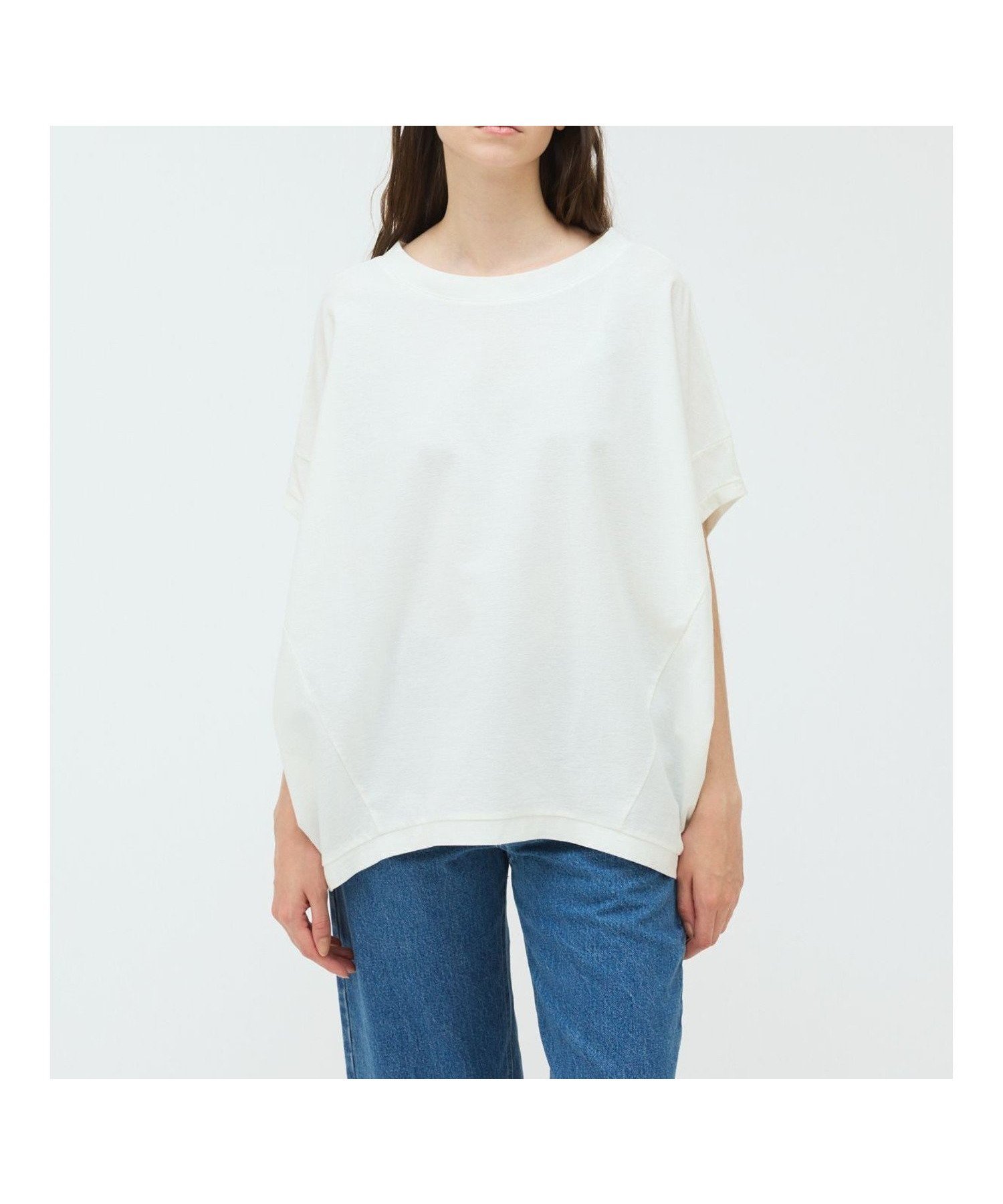 【マーコート/MARcourt】のmizuiro ind コクーンワイドプルオーバー インテリア・キッズ・メンズ・レディースファッション・服の通販 founy(ファニー) 　ファッション　Fashion　レディースファッション　Fashion for Women　トップス・カットソー　Cut & Sew Tops　カジュアルプルオーバー・ニットトップス　Pullovers & Knit Tops / Casual Pullovers　カットソー　Cut and Sewn Top　ボトム　Bottoms, Lower Wear　ポケット　Pocket, Pocket Detail　人気　Popular, Best Seller　今季　This Season, Current Season　夏　Summer　定番　Standard, Basic Item　無地　Plain, Solid Color　オフホワイト|ID: prp329100004529127 ipo3291000000032657784