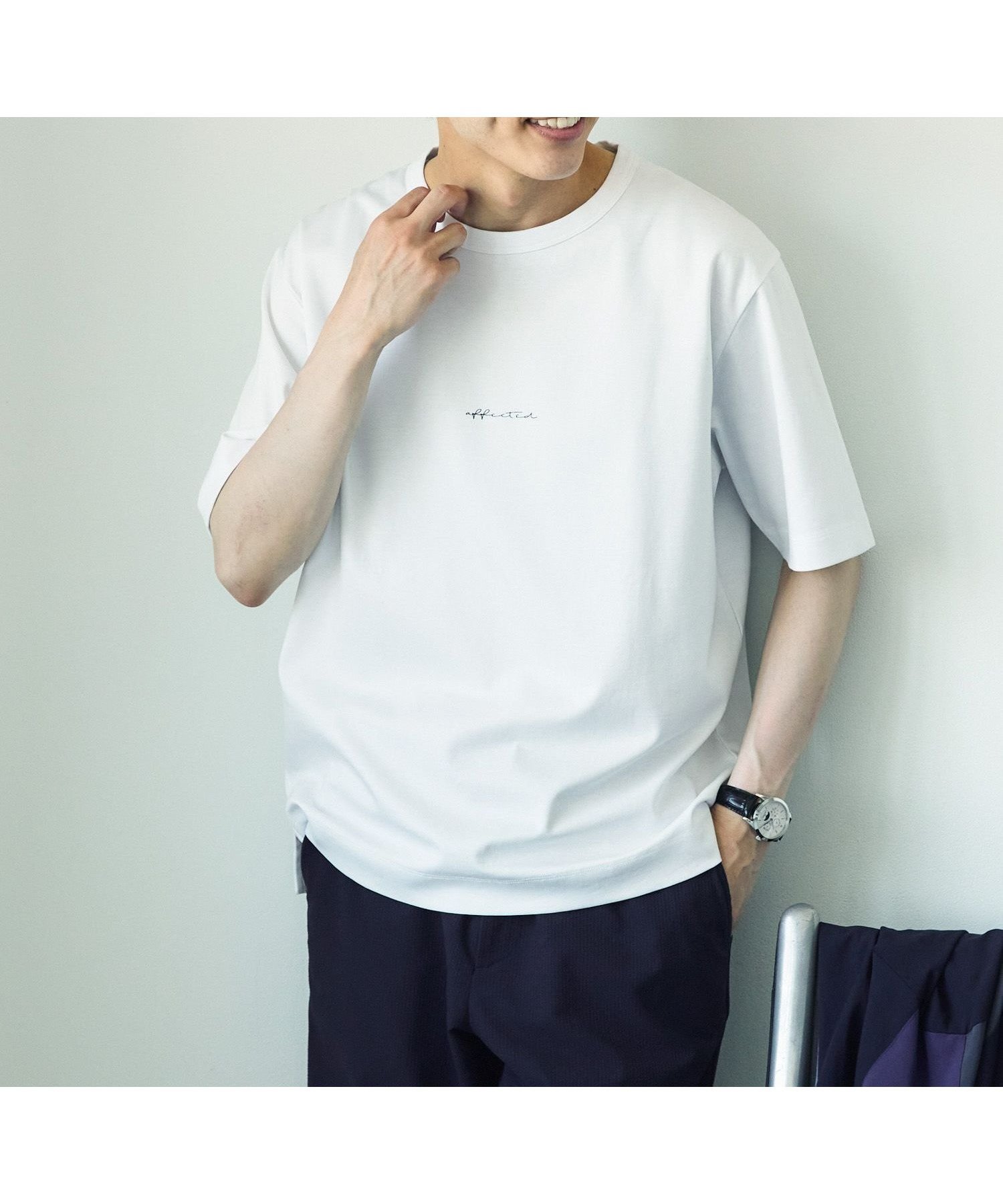 【グローバルワーク/GLOBAL WORK / MEN】の宮沢氷魚さん着用/リッチクリーンTシャツ/プリント/半袖/288193 インテリア・キッズ・メンズ・レディースファッション・服の通販 founy(ファニー) 　ファッション　Fashion　メンズファッション　MEN　おすすめ　Recommend　グラフィック　Graphic　シルク　Silk　シルケット　Mercerization　ジャケット　Jacket　スリット　Slit　プリント　Print　リラックス　Relax　エレガント 上品　Elegant　半袖　Short Sleeve　オフ*筆記05|ID: prp329100004529128 ipo3291000000032305483