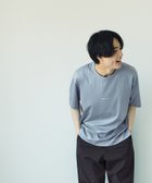 【グローバルワーク/GLOBAL WORK / MEN】の宮沢氷魚さん着用/リッチクリーンTシャツ/プリント/半袖/288193 人気、トレンドファッション・服の通販 founy(ファニー) ファッション Fashion メンズファッション MEN おすすめ Recommend グラフィック Graphic シルク Silk シルケット Mercerization ジャケット Jacket スリット Slit プリント Print リラックス Relax エレガント 上品 Elegant 半袖 Short Sleeve thumbnail サックス*筆記80|ID: prp329100004529128 ipo3291000000032305497