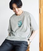 【グローバルワーク/GLOBAL WORK / MEN】の宮沢氷魚さん着用/リッチクリーンTシャツ/プリント/半袖/288193 グレー*フロントアート13|ID: prp329100004529128 ipo3291000000032483756