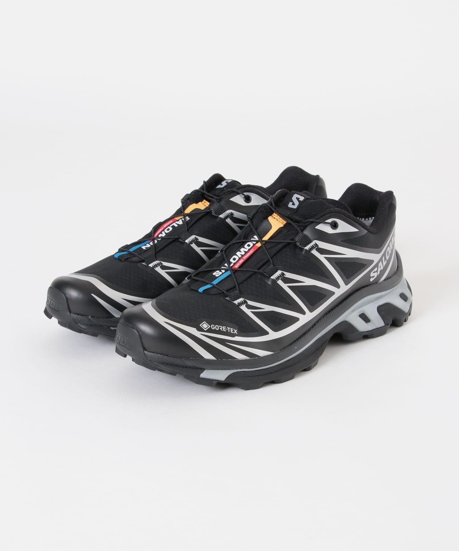 【アーバンリサーチ/URBAN RESEARCH / MEN】のSALOMON XT-6 GTX インテリア・キッズ・メンズ・レディースファッション・服の通販 founy(ファニー) 　ファッション　Fashion　メンズファッション　Fashion for Men　クッション　Cushion, Throw Pillow　コーティング　Coating, Coated Finish　スニーカー　Sneakers, Trainers　防寒　Cold Protection, Winter-Ready　メッシュ　Mesh, Net Fabric　冬　Winter / This Winter　S/S・春夏　SS, Spring/Summer, Warm Season　夏　Summer　2025年　2025　2025春夏・S/S　Spring/Summer 2025 SS25　BLACK|ID: prp329100004529145 ipo3291000000032742283