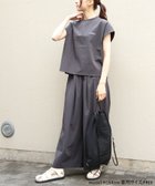 【その他のブランド/Other】のTHOUSAND MILE/FRENCH SLEEVE SHIRT WIDE PANTS SET CHGRY|ID: prp329100004529161 ipo3291000000032611480