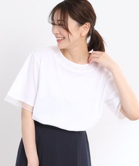 【リフレクト/Reflect】の【接触冷感/洗える】キレイめジャージプルオーバー 人気、トレンドファッション・服の通販 founy(ファニー) ファッション Fashion レディースファッション WOMEN トップス・カットソー Tops/Tshirt プルオーバー Pullover インナー Inner オーガンジー Organdy ギャザー Gather シルケット Mercerization ジャージ Jersey エレガント 上品 Elegant 夏 Summer 洗える Washable |ID:prp329100004529185