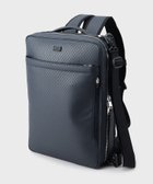 【タケオキクチ/TAKEO KIKUCHI / MEN】の【3WAY/15インチPC対応】ヒートエンボス矢絣柄 バッグ 人気、トレンドファッション・服の通販 founy(ファニー) ファッション Fashion メンズファッション Fashion for Men バッグ Bags ショルダー Shoulder, Shoulder Strap スマホ Smartphone, Mobile Device ビジネス 仕事 通勤 Business / Work / Commuting ポケット Pocket, Pocket Detail リュック Backpack, Rucksack 人気 Popular, Best Seller thumbnail ネイビー|ID: prp329100004529186 ipo3291000000032755330