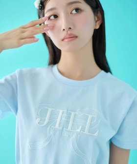 【ジルバイジルスチュアート/JILL by JILLSTUART】のビッグリボンロゴ刺繍Tシャツ 人気、トレンドファッション・服の通販 founy(ファニー) ファッション Fashion レディースファッション Fashion for Women トップス・カットソー Cut & Sew Tops シャツ・ブラウス・オフィスカジュアル Elegant Blouses & Button-Ups ロングTシャツ・Tシャツ Longline T-Shirts & Tees スウェット / スエット Sweatshirt, Sweatwear 人気 Popular, Best Seller 定番 Standard, Basic Item |ID:prp329100004529199