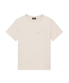 【アーペーセー/A.P.C.】の刺繍入りポケットTシャツ ベージュ|ID: prp329100004529201 ipo3291000000032626267