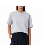 【ラコステ/LACOSTE】のハイクオリティ ピマコットン仕立て ワンポイントソフトタッチ半袖Tシャツ 人気、トレンドファッション・服の通販 founy(ファニー) ファッション Fashion レディースファッション WOMEN トップス・カットソー Tops/Tshirt シャツ/ブラウス Shirts/Blouses ロング / Tシャツ T-Shirts トレンド Trend ベーシック Basic リラックス Relax ワンポイント One Point 半袖 Short Sleeve thumbnail グレー|ID: prp329100004529208 ipo3291000000032023959